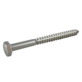 1/2X4IN SS LAG SCREW