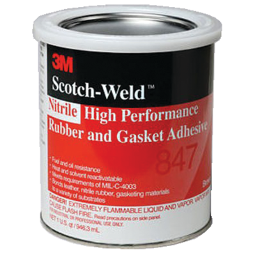QT RUBBER & GASKET ADHESIVE 847