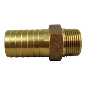 BRZ PIPE TO HOSE ADAPTER 3/4IN-1IN