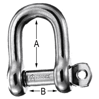 Captive Pin D Shackles