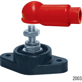 PowerPost High Amperage Cable Connectors, PowerPost, Large, 3&frasl;8" Stud