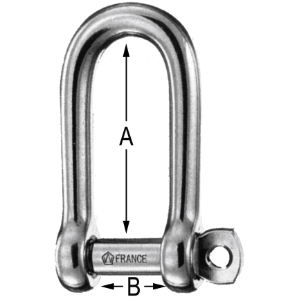 Long D Shackles
