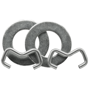 WOBBLE ROLLER WASHERS W/CLIP RINGS (PR)