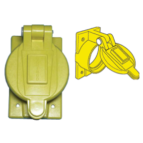 Weatherproof Cover for 50A 125V &amp; 50A 125&frasl;250V Receptacles