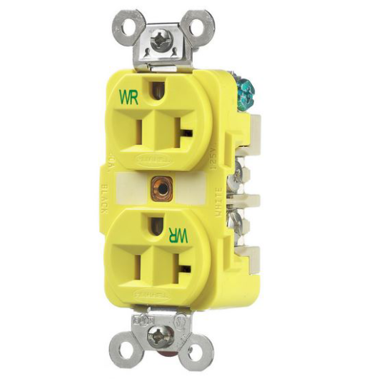 20 Amp 125 Volt Straight Blade Shore Power Devices