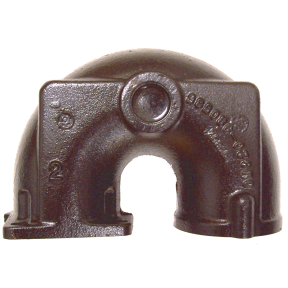OUTLET, OMC 120, ELBOW TO HOSE ADAP