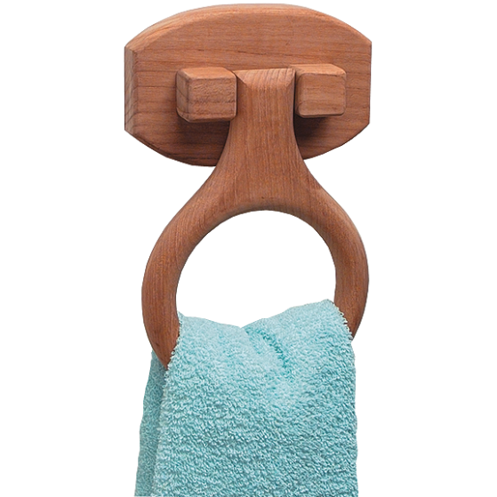 Teak Towel Ring