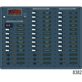 12V A SERIES PANEL 35 POS MULTIMETER