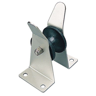 STAINLESS PLATFORM ROLLER, 2-1/2IN