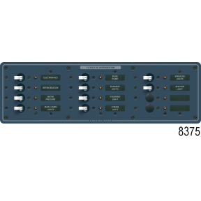 DC 13 Position Circuit Breaker Panel
