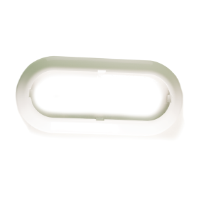 6IN OVAL WHITE TRIM RING
