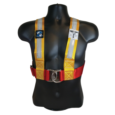 SAIL HARNESS LGE YELLOW/RED 8030204