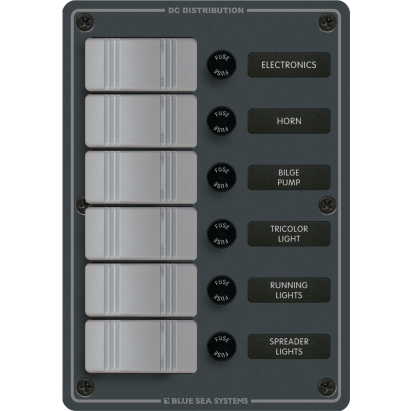 DC Water Resistant Rocker/Fuse Panels