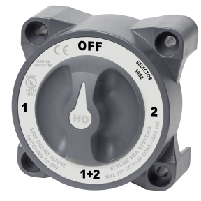 Heavy Duty Battery Selector Switch - 4 Positions W/AFD
