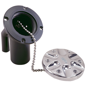 Chrome Plated Bronze Water Cap Deckfill