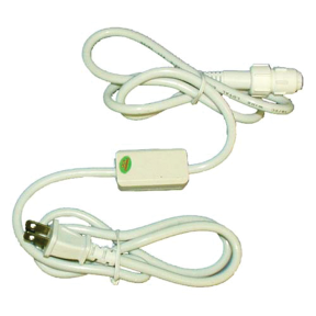 Rope Lighting Components, 6' Power Cord