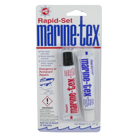 MARINETEX 2OZ FAST CURE RAPD SET