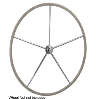 Leather Wrapped Stainless Stell Dished Destroyer&trade; Wheel