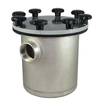 STRAINER TYPE 525 SS 1 1/2IN