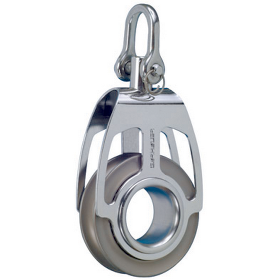 SINGLE BLK SWVL SHACKLE UNIBODY SS