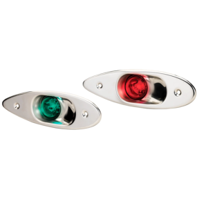 S.S. FLUSH MOUNT SIDE LIGHTS *PR*