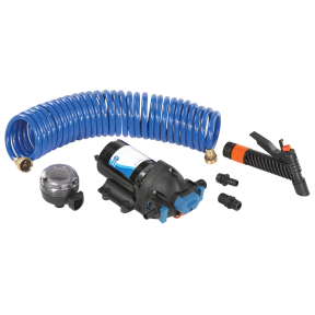 12V 4GPM WASHDOWN KIT W/25FT HOSE