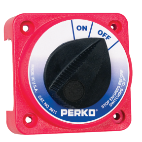 Compact Battery Selector &amp; Main Disconnect Switches