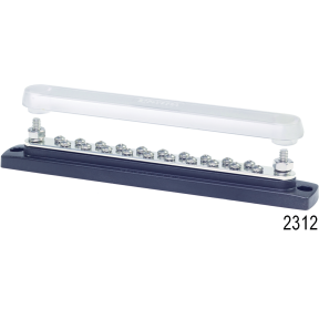 MiniBus 100 Ampere Common Buses - with Cover, MiniBus 4 x 10-24 Stud Terminal w/Cover