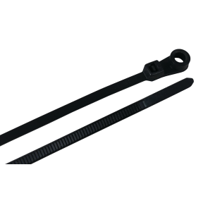 5.9IN MTG HEAD CABLE TIE BLACK (100)