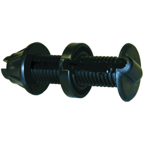CEACAP BULKHEAD PASS THRU FTG BLACK