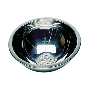 ROUND SS SINK MIRROR 10.6INX 4.7IN