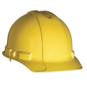 YEL XLR8 4-PT HARD HAT