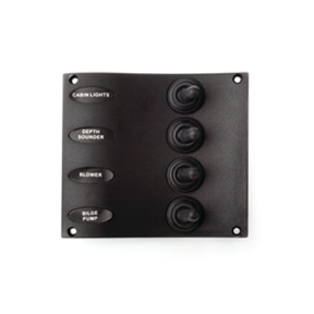 Four Toggle Switch Panel