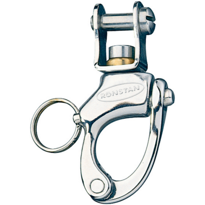 SNAP SHACKLE W/CLEVIS BAIL 2500#BRK