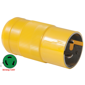 50A 125V Shore Power Plug &amp; Connector