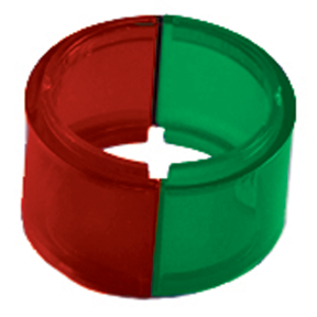 BICOLOR LENS SET RED/GRN