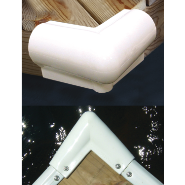 90&deg; Vinyl Corner for Dock Edging