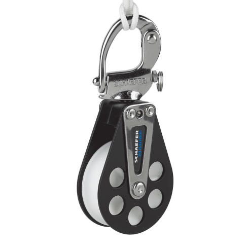 SCH 704-09 SINGLE BLOCK WITH SNAP SHACKLE