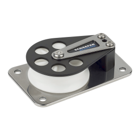 SCH 704-11 CHEEK BLOCK WITH DELRIN SHEAVE