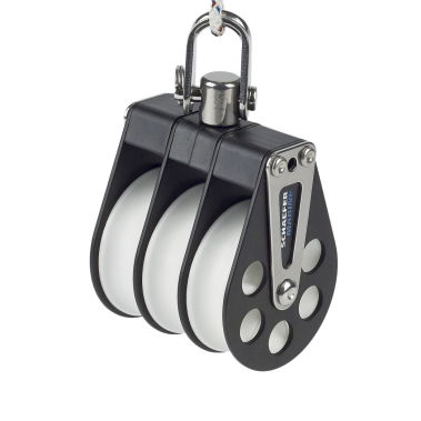 TRIPLE BLOCK, SWIVEL SHACKLE