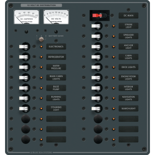 DC Main + 22 Position Circuit Breaker Panel