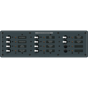 DC 12 Position Circuit Breaker Panel