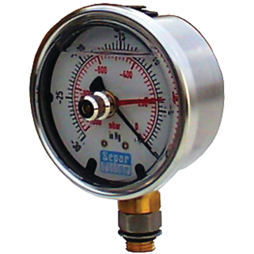 Liquid-Filled Vacuum Gauge
