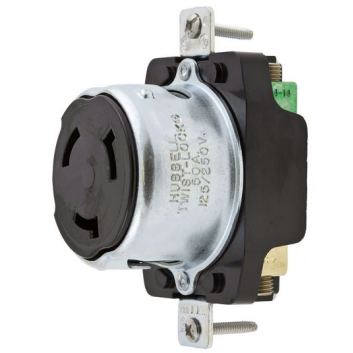 50A 125/250V Dockside Shore Power Receptacle