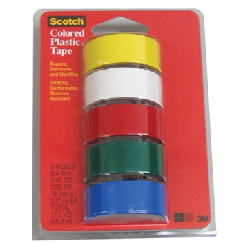 Scotch® Colored Plastic Tape - 190T