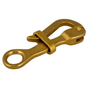 BRONZE PELICAN HOOK 4IN