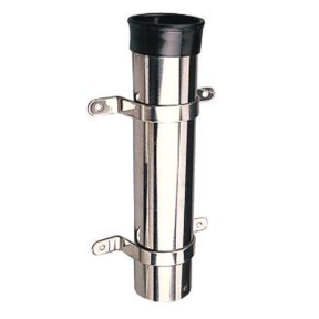 SS SIDE MOUNT ROD HOLDER W/ 2 BRKT