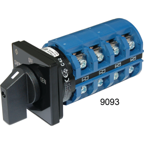 #6337 120&frasl;240V AC 2-Source Selector Rotary Switch &amp; Panels - 65A