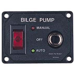 Bilge Pump Switch with Circuit Breaker