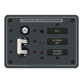 Panel 120VAC ELCI Main 30A